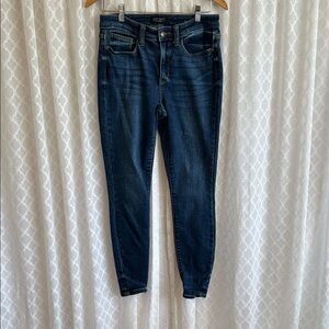 #842 Judy Blue Deep Indigo Skinny Jeans